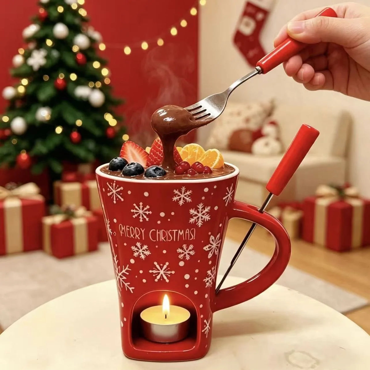 ✨Santa Chocolate Fondue Mug🎅