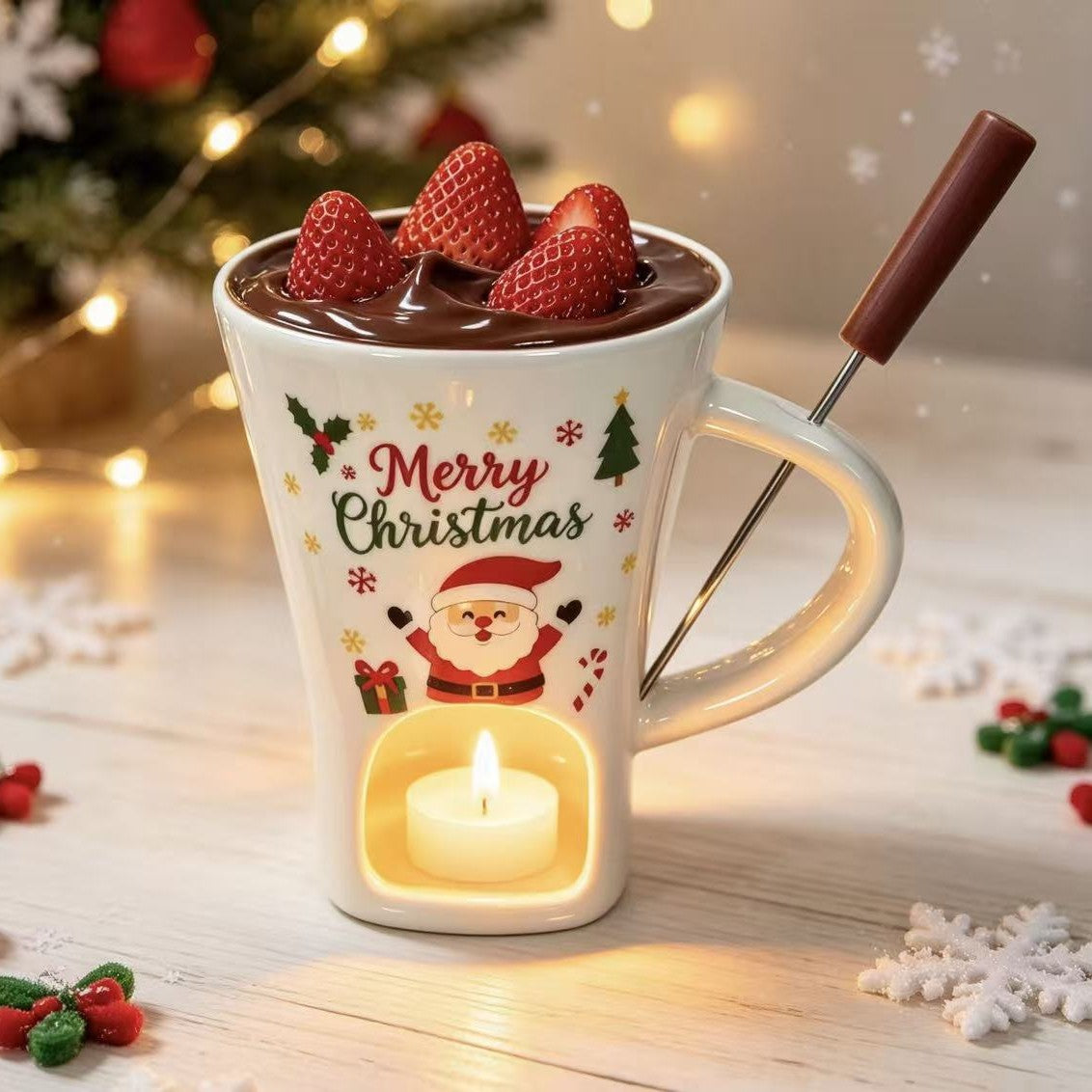✨Santa Chocolate Fondue Mug🎅