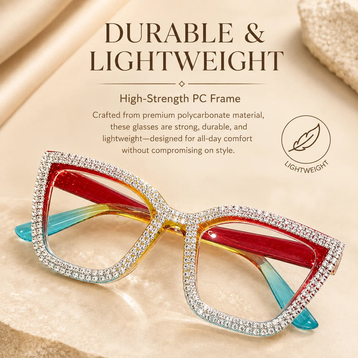 👓Fashion Modern Look Trending Eyeglasses Cat-Eye Anti-Blue Light Reading Glasses💎