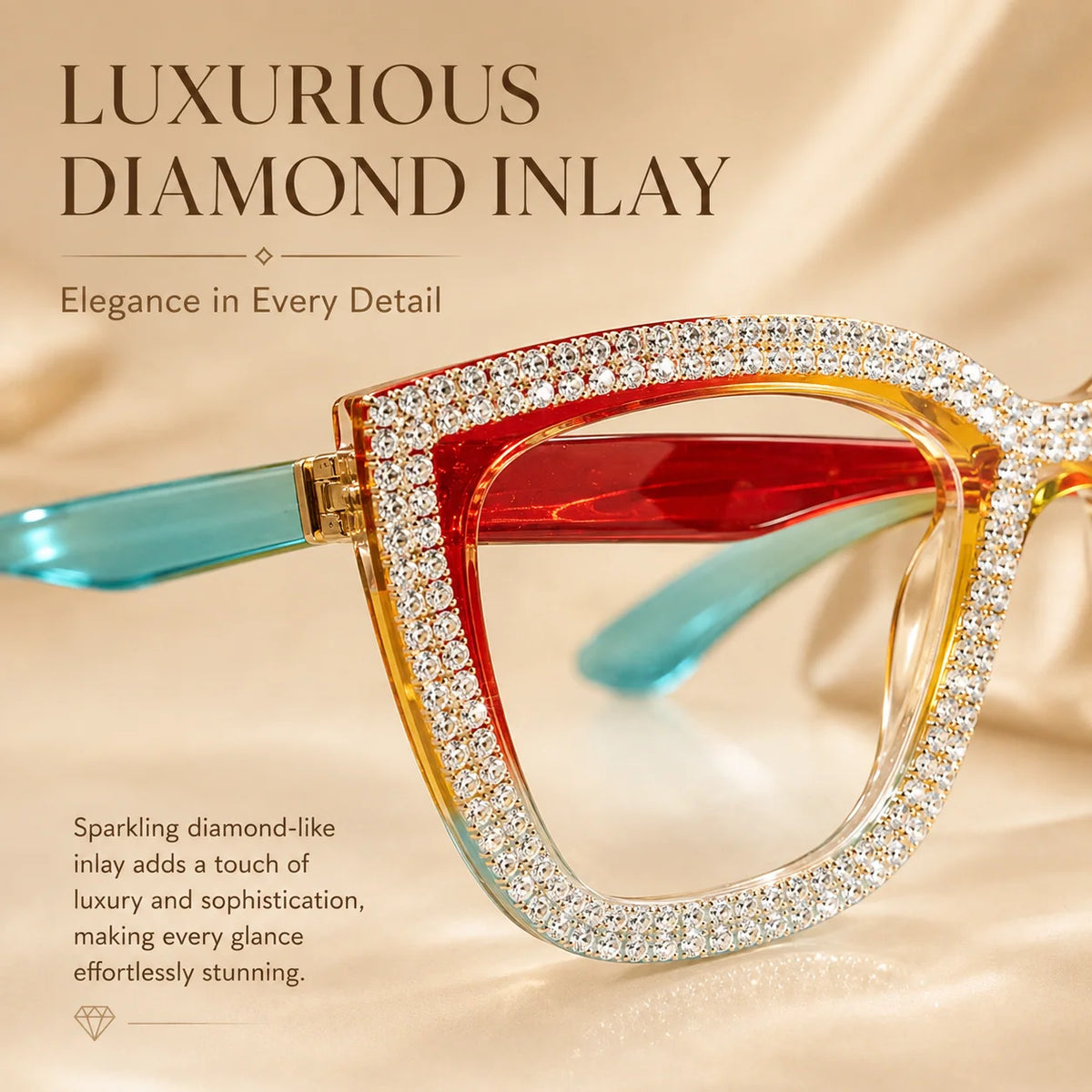 👓Fashion Modern Look Trending Eyeglasses Cat-Eye Anti-Blue Light Reading Glasses💎