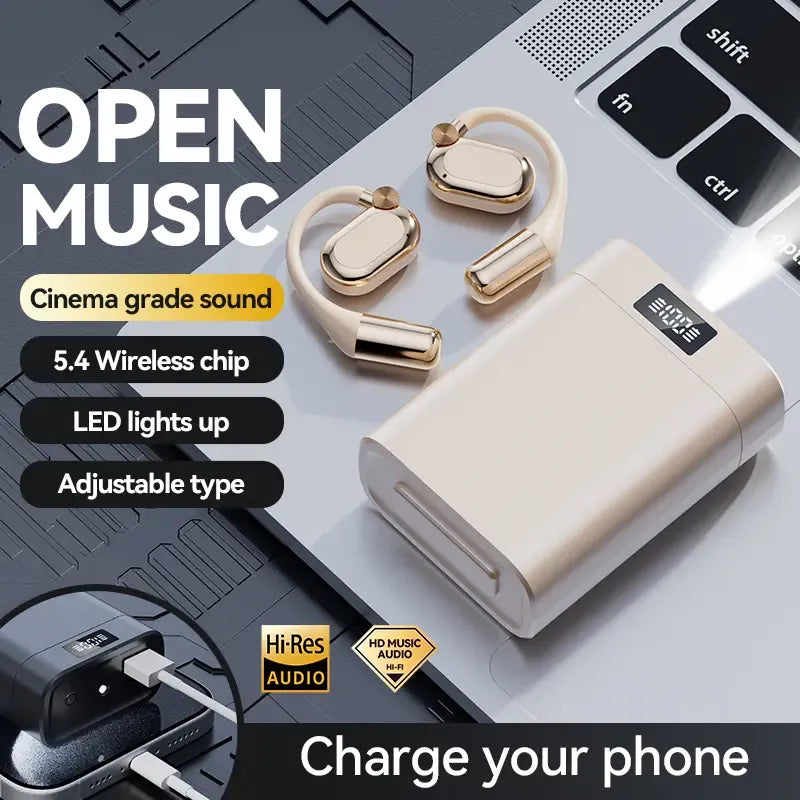 🔥49 % off🔥Bluetooth Earbuds with Smartphone Charging Support