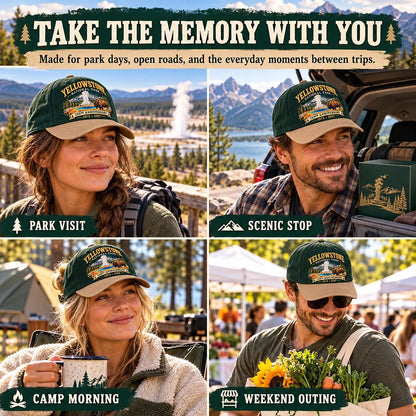 🦬Yellowstone National Park 155th Anniversary 1872-2027 Commemorative Cap