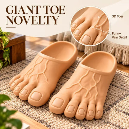 🤘Giant Barefoot Novelty Slides – Turn Heads & Bring Instant Laughs Everywhere You Walk!