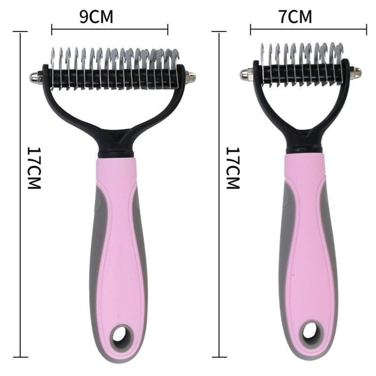 🐶🐾 Double-Sided Pet Grooming Brush – Dog & Cat Hair Remover & Styling Comb