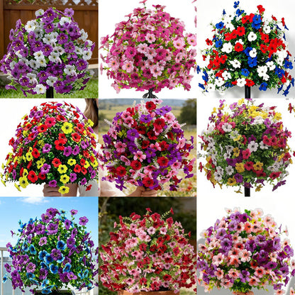🔥 Best Seller🌸 🌿 UV-Resistant & Waterproof Artificial Daisy & Eucalyptus Stakes – Indoor & Outdoor Floral Decor