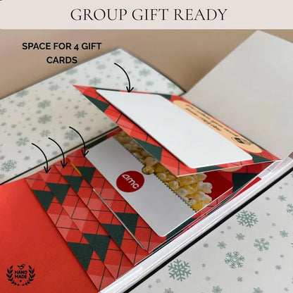 ⏰2026 New 🎅💳 Waterfall Christmas Gift Card Booklet ✨