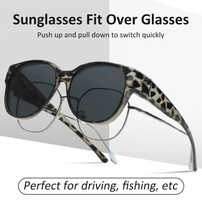 🔥😎2026 New Polarized UV400 Protection Trendy Round Cat-eye Sunglasses 🕶️