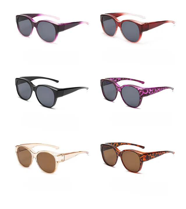 🔥😎2026 New Polarized UV400 Protection Trendy Round Cat-eye Sunglasses 🕶️