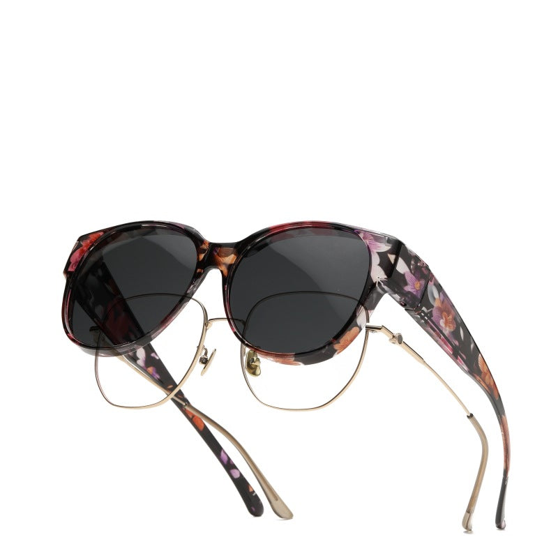 🔥😎2026 New Polarized UV400 Protection Trendy Round Cat-eye Sunglasses 🕶️