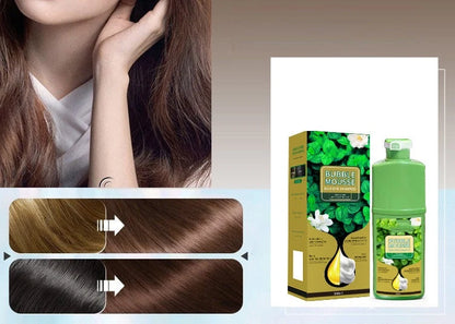 🌿💇‍♀️500ML Long-Lasting Plant-Based Foam Hair Dye