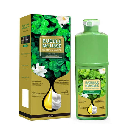 🌿💇‍♀️500ML Long-Lasting Plant-Based Foam Hair Dye