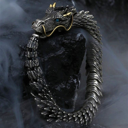 Golden Horn Dragon Bracelet