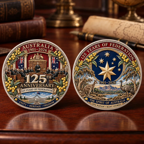 🦘Australia 125th Anniversary 1901-2026  Commemorative Badge