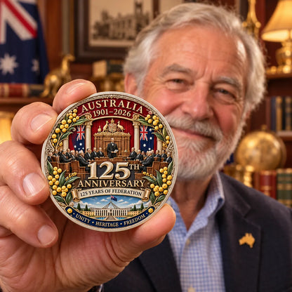 🦘Australia 125th Anniversary 1901-2026  Commemorative Badge