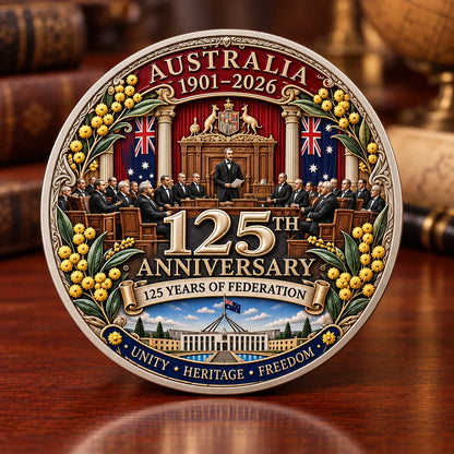 🦘Australia 125th Anniversary 1901-2026  Commemorative Badge