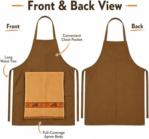 😂 Hidden Surprise Chef Apron – Funny BBQ & Kitchen Gag Gift