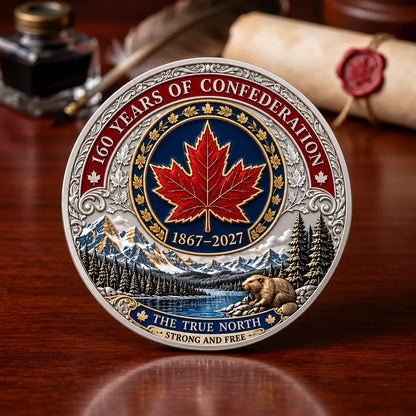 🍁Canada 160th Anniversary 1867-2027 Commemorative badge