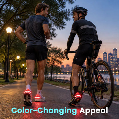 ✨ LED Heel Lights for Shoes – Colorful Glow & Nighttime Visibility