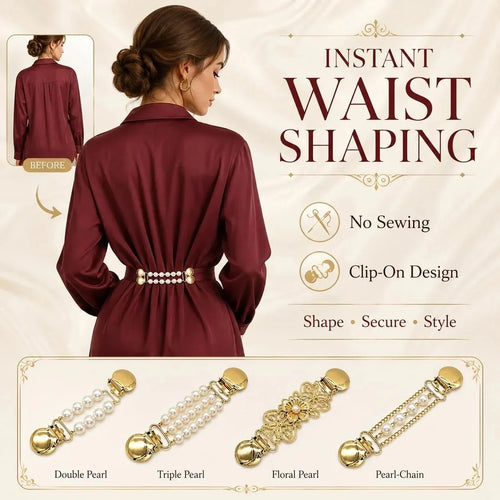 📿Multi-use Waist Cinch Clip | Cardigan & Shawl Clothing Fastener💎