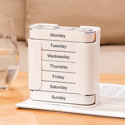 💊 49% OFF Today | 7 Days 28 Compartments Pill Organizer 🧳 Perfect for Home, Travel & Daily Use