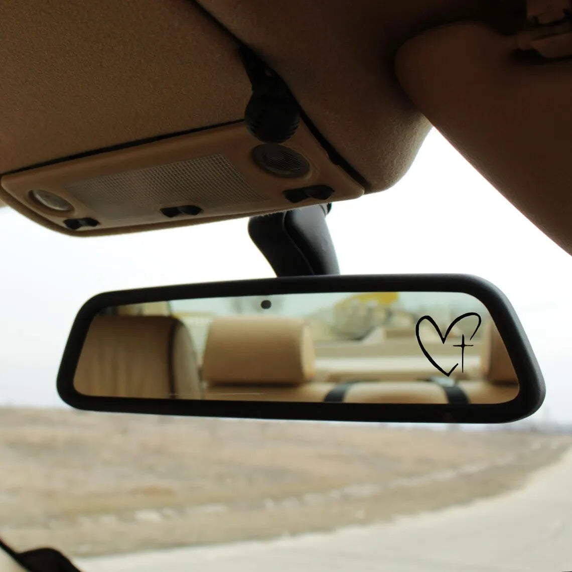 ✝️Christian Rearview Mirror Decal