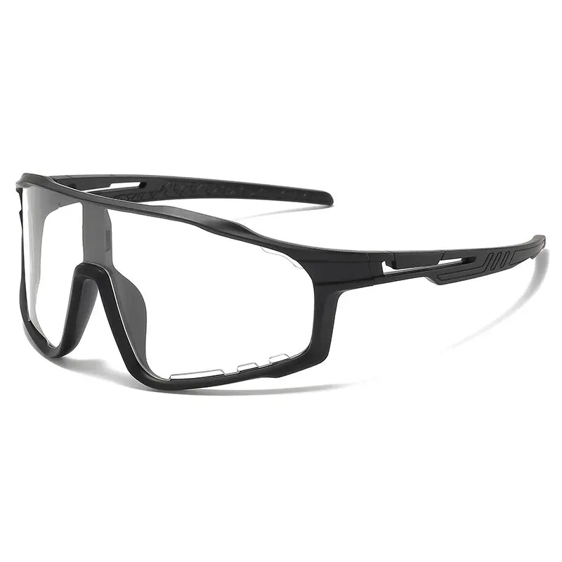 Photochromic UV-Protective Sports Sunglasses