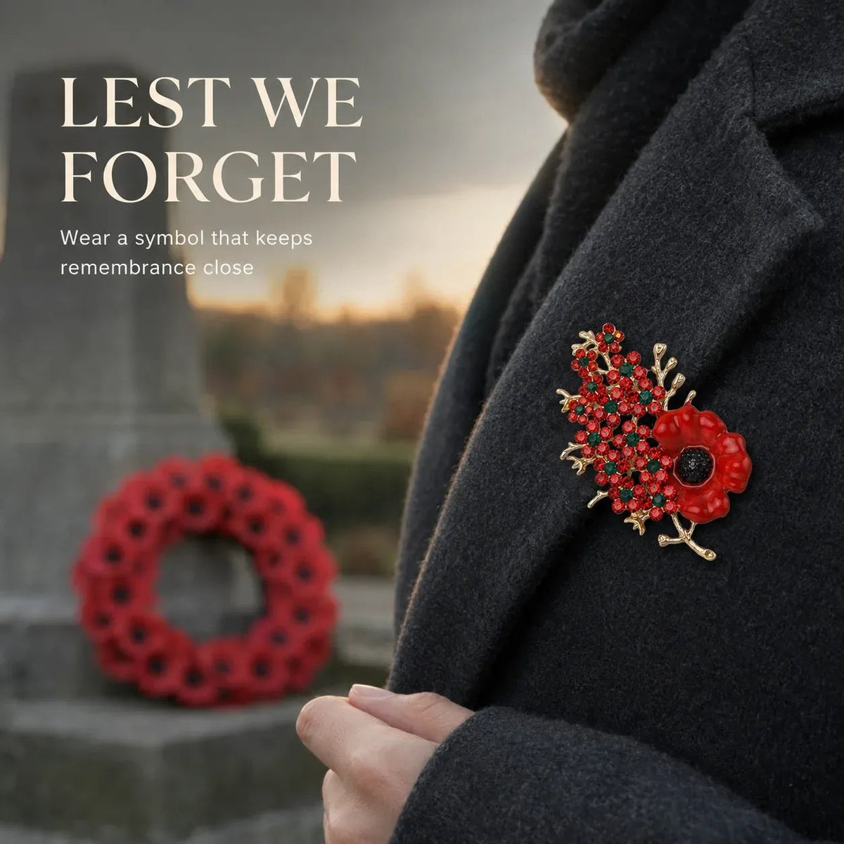 🌺1945-2026 “Never Forgotten” Victory Blossom [81th Anniversary Keepsake]