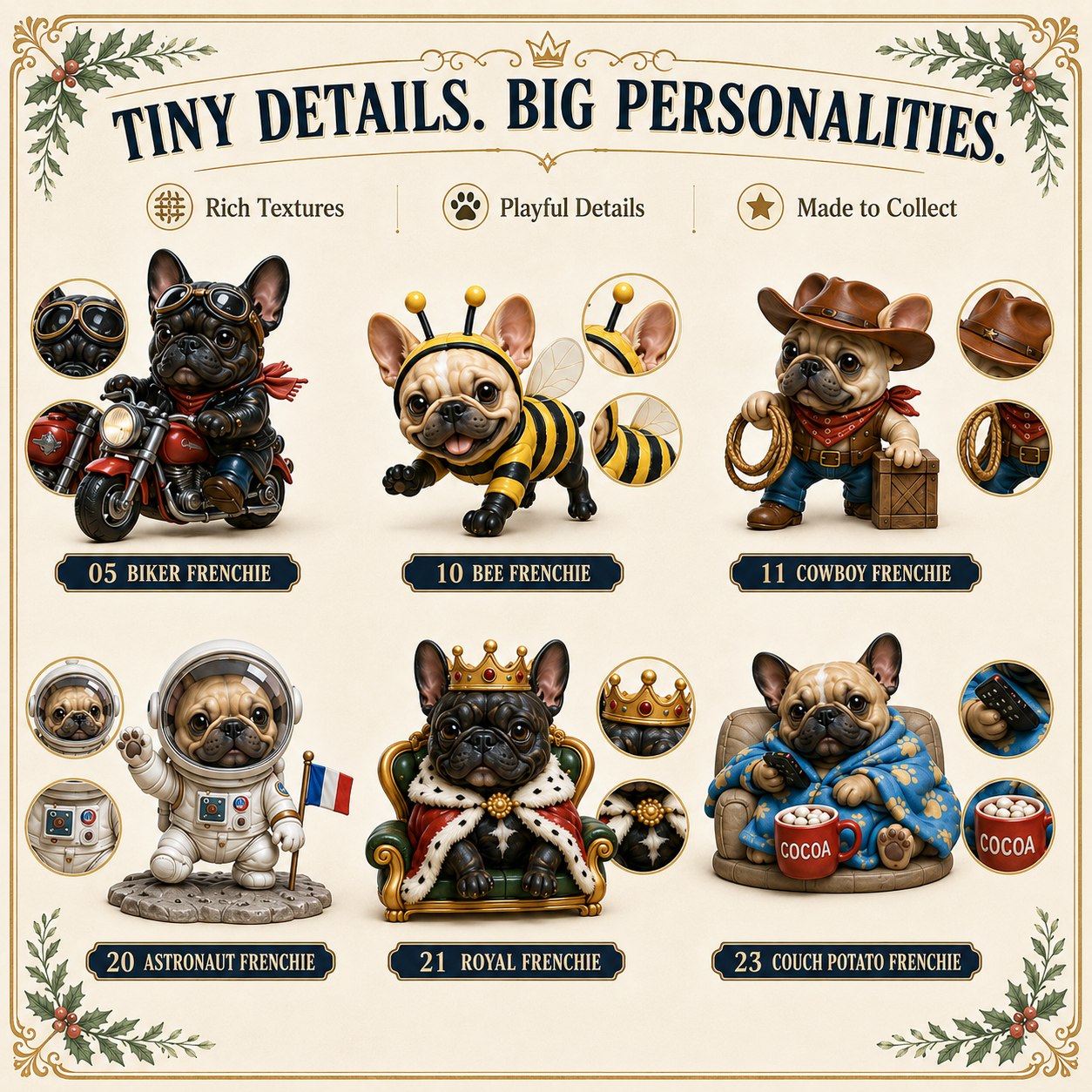 🔥Limited Stock 50% OFF - 🎄🐶 2026 French Bulldog Advent Calendar – 24 Days of Frenchie Mischief