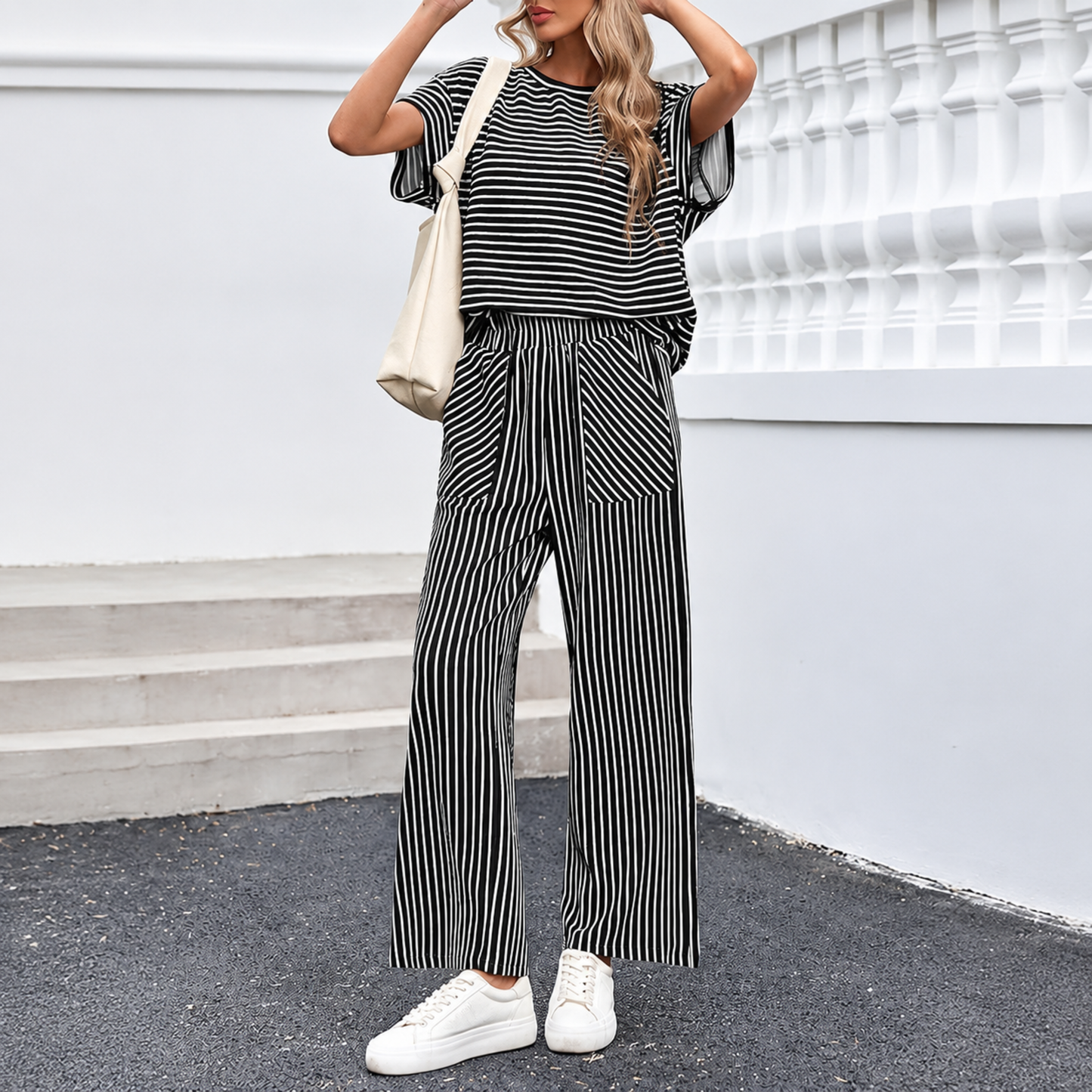 🔥Hot Sale Now — 50% OFF🏖️ Coastal Stripe Set