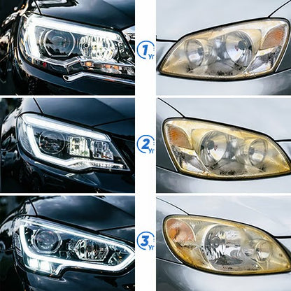 🚗 Car Headlight Restoration Kit for Yellowing & Oxidation ✨