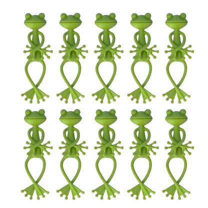 🐸🌿Multifunctional Bendable Frog Plant Clips