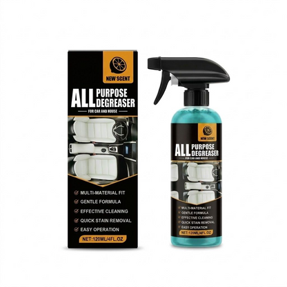 🔥 Multi-Surface Degreaser Spray — Save 52% Today! 🚗🏠 For Car Interiors, Kitchen Grease & Home Cleaning