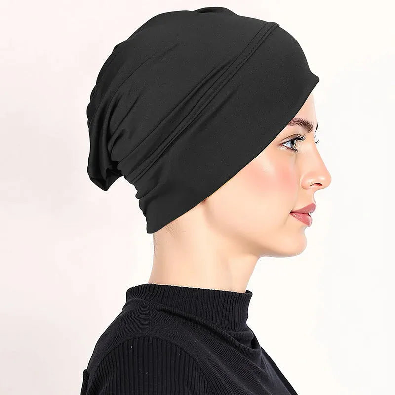 🔥Buy 2 Get 1 Free! ⏰Women’s Soft Stretch Turban Beanie Cap
