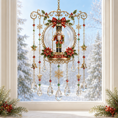🔥Last Day 49% OFF - Handmade Christmas Stained Glass Window Hanging
