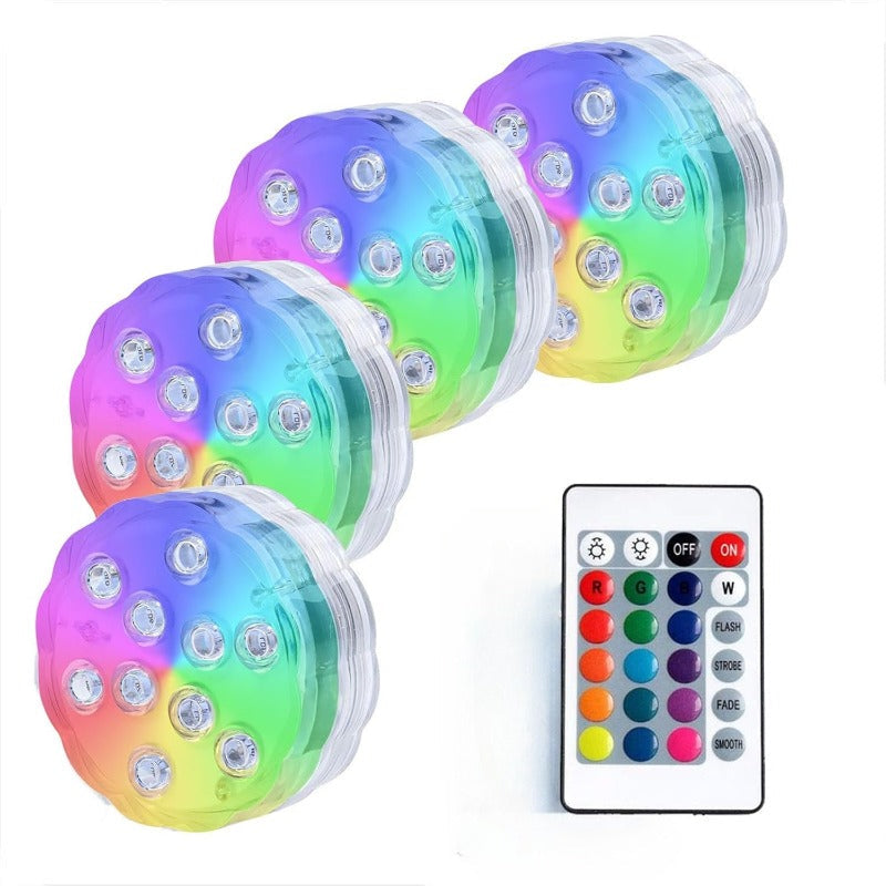 🌈 Limited-Time 50% OFF | Submersible LED Aquarium Light 🪸 16 Colors for Stunning Underwater Ambience
