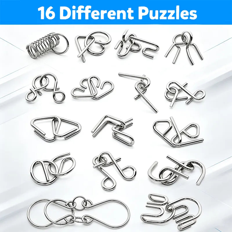 The Best Christmas Gift🎁 Metal Montessori Puzzle Solving