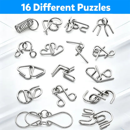 The Best Christmas Gift🎁 Metal Montessori Puzzle Solving