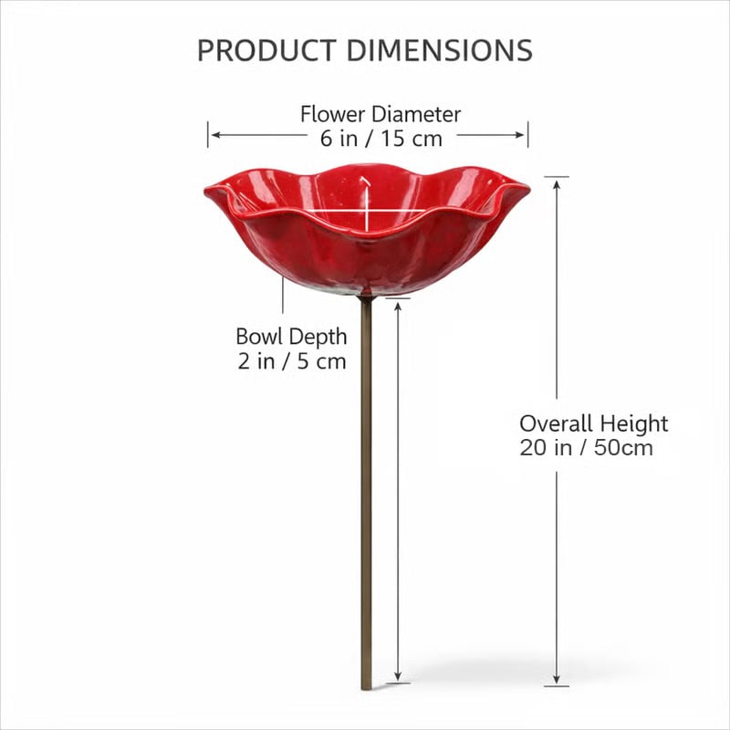 ✨ Limited-Time 49% OFF | Everlasting Metal Flower Garden Stake 🌸 Handmade Outdoor Garden Decor