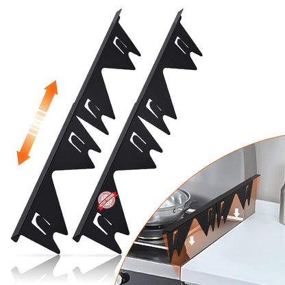 🔥 Hot Sale 49% OFF | Retractable Stainless Steel Stove Gap Covers 🍳 Keep Crumbs & Spills Out with Ease