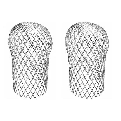 Expandable Aluminum Gutter Guard Strainer – 4 Pack