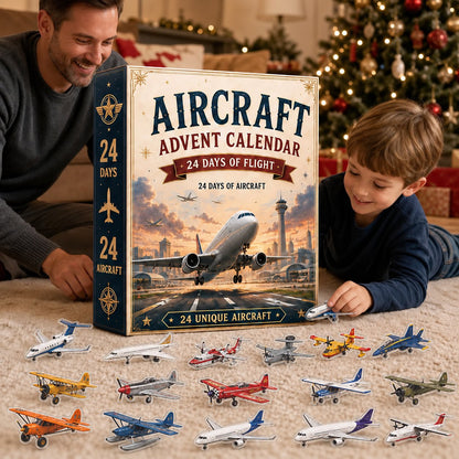 ⏳ Dernier jour : 49 % de réduction ! ✈️ Calendrier de l’ Avions 2026 | 24 jours de vol avec 24 avions miniatures, jets et objets de collection uniques 🎄🎁