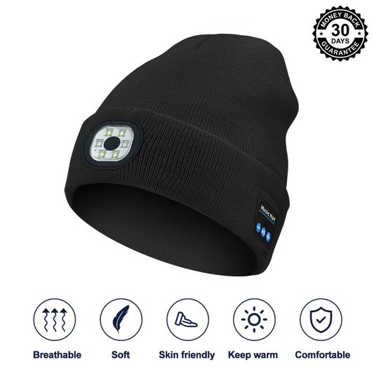 🎄Bluetooth LED Music Beanie