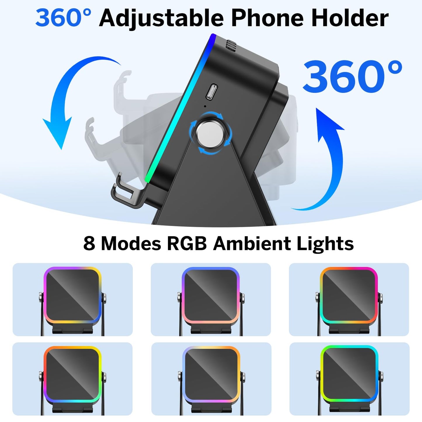 Buy 2 Save 15% Off - 5-in-1 Bluetooth Speaker with Phone Stand