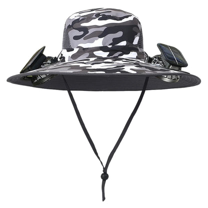 😎 Solar-Powered Cooling Hat 🌞Keeps You Chill❄️