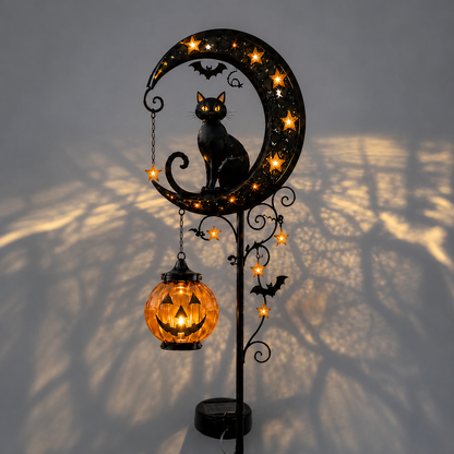 🎃 Halloween Early Bird Sale | 49% OFF Pumpkin Moon Garden Stake Light