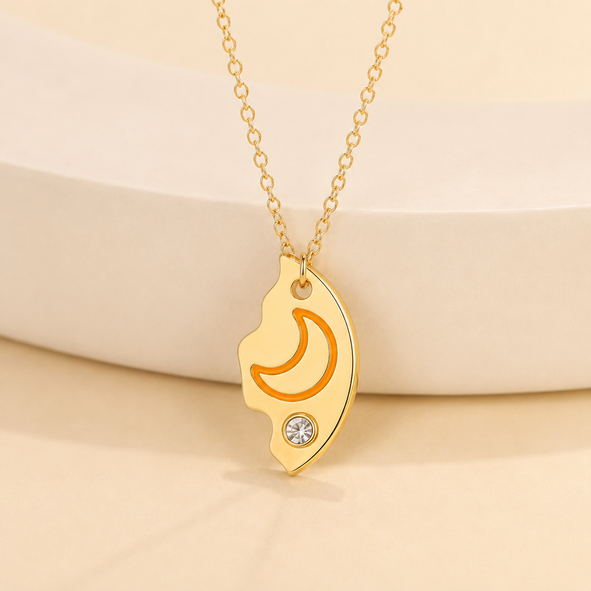 💕Magnetic Rhinestone Star, Moon & Sun Necklaces (3pc) – Connect as One
