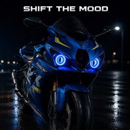 👀 Custom LED Eyes – Awaken Your Ride