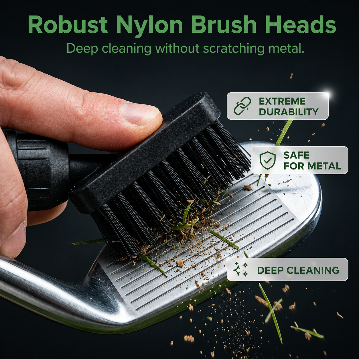 🔥 Hot Sale⛳ Golf Club Cleaning Kit — Brush, Spray Bottle & Microfiber Towel