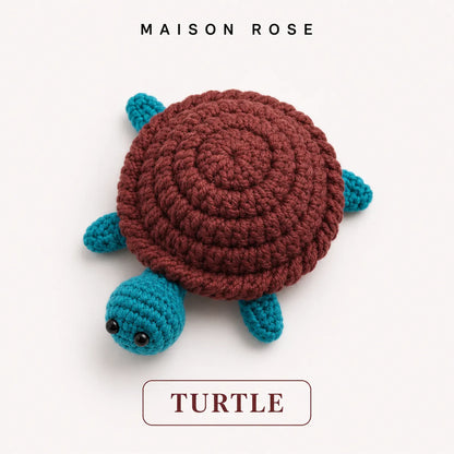 🧶 CozyCritters | 🐾 Hand-Crocheted Animal Coasters for a Touch of Cozy Charm