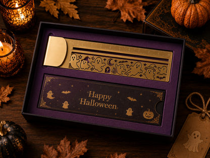 Festive Journal & Pen Gift Set – Halloween & Christmas Collection